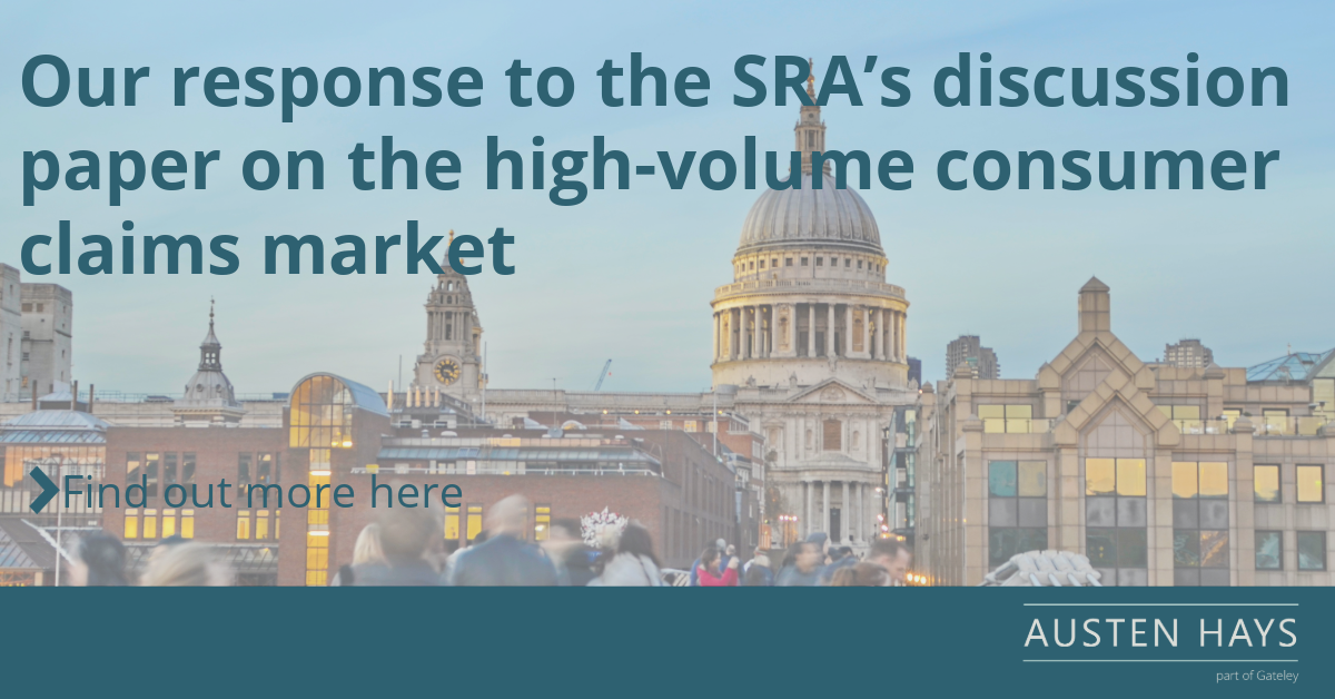 SRA: “Major shortcomings” in high-volume consumer claim work